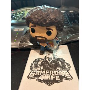 Funko Pop Television Bob Ross # 524 Collectible Action Figure OOB